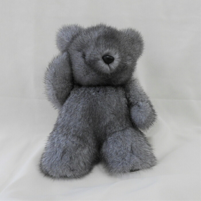 楽天市場】【ふるさと納税】ブルーアイリスミンク ぬいぐるみ くま