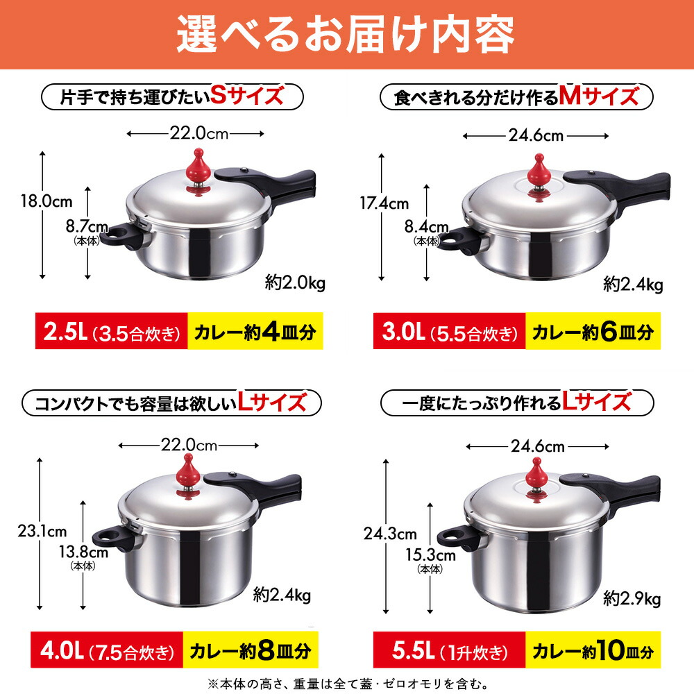 楽天市場】【ふるさと納税】[ ゼロ活力なべ 選べる サイズ 組み合わせ