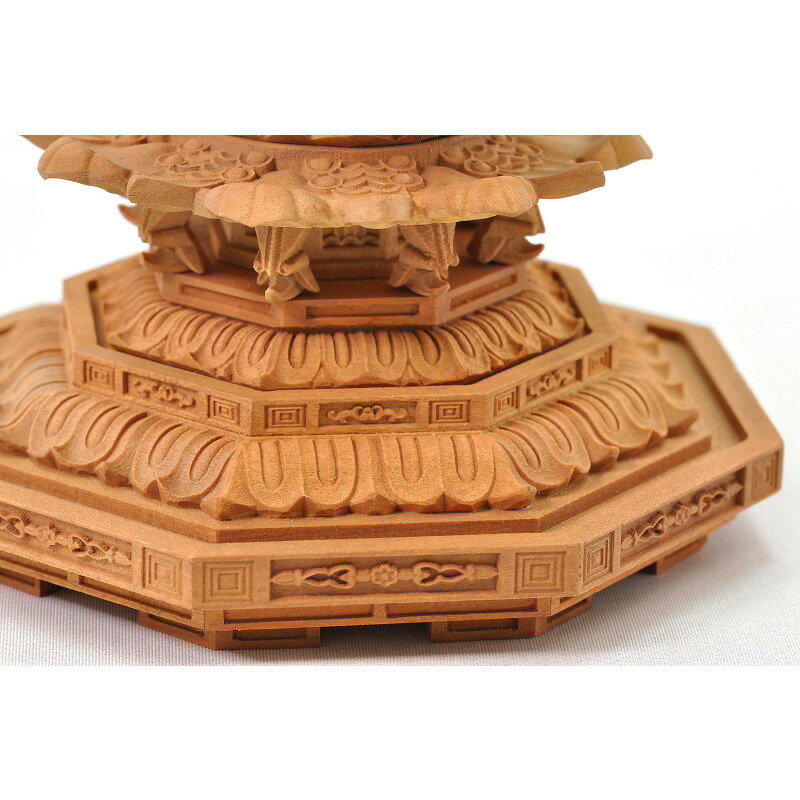 楽天市場】【曹洞宗 臨済宗 禅宗】仏像 白檀 釈迦如来 八角台座 飛天