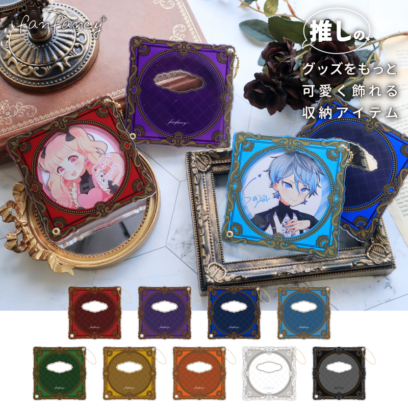 楽天市場】缶バッジ ケース キーホルダー 缶バッジアクリルフレーム