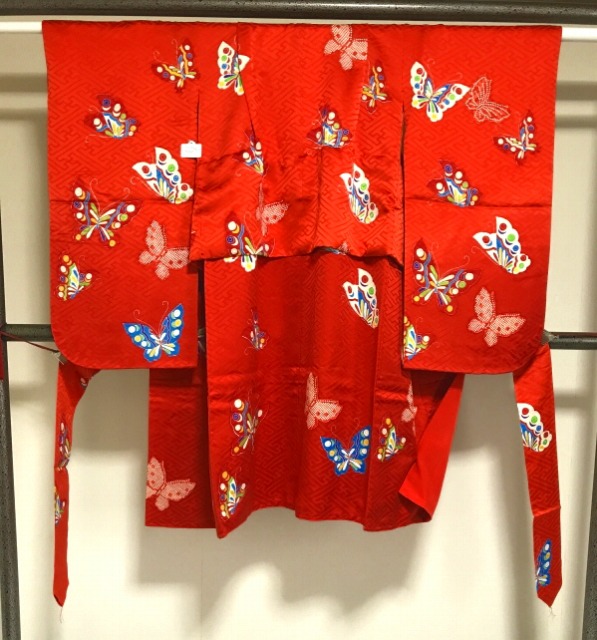 楽天市場】【中古】七五三 正絹 7〜11歳女児用 祝い着 着物 長襦袢