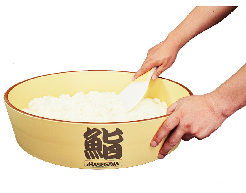 楽天市場】抗菌 プラスチック飯台 新型 寿司桶 飯切 約72cm 約6升用