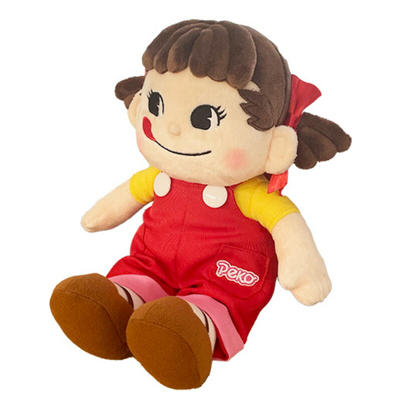 楽天市場】不二家 公式 ペコちゃんぬいぐるみ（peko）ポリエステル