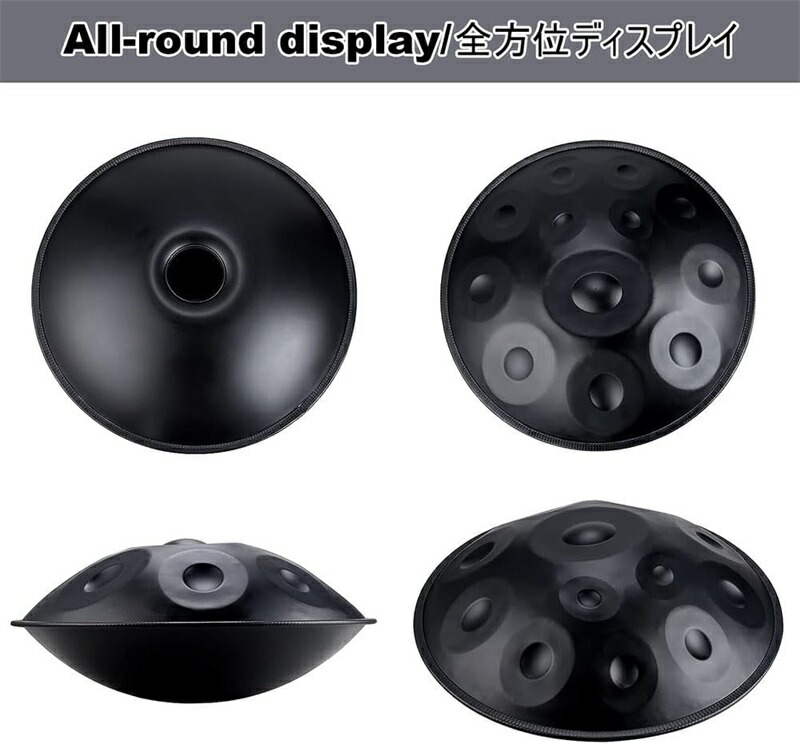 楽天市場】ハンドパンドラム 12音符 58cm Dマイナー ソフトハンドパン