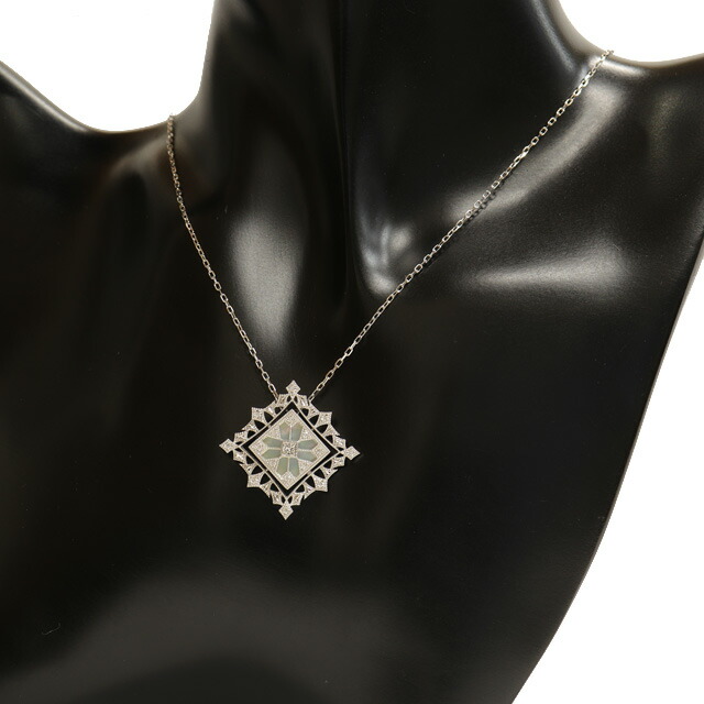 楽天市場】（美品）ミキモト MIKIMOTO コルテージュ シェル ダイヤ