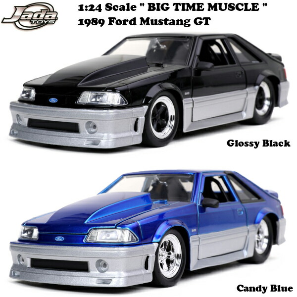 楽天市場】フォード マスタング gt 1989 ミニカー 1/24 アメ車 JADA
