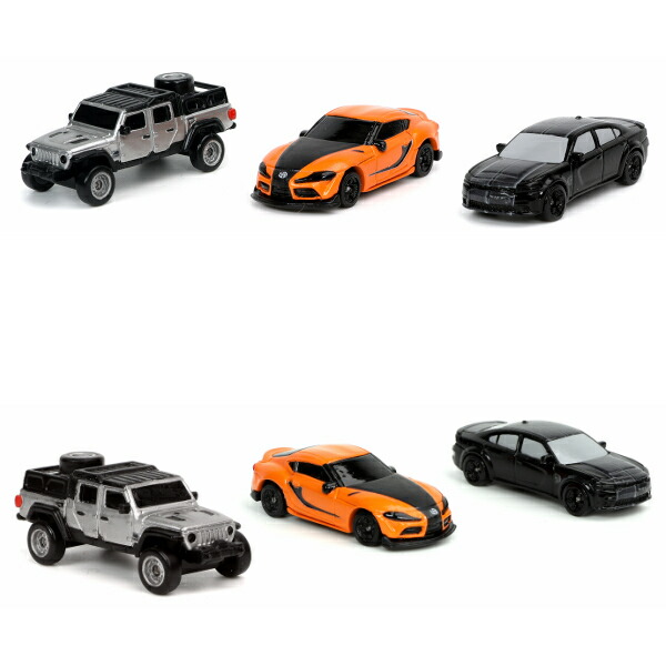 楽天市場】ミニカー ワイルドスピード nano ミニカーセットミニサイズ