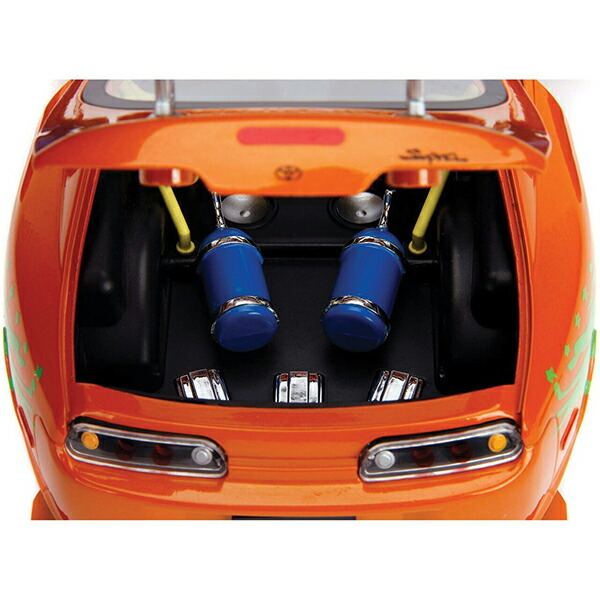 楽天市場】ワイルドスピード ミニカー 1/18 トヨタ スープラ オレンジ