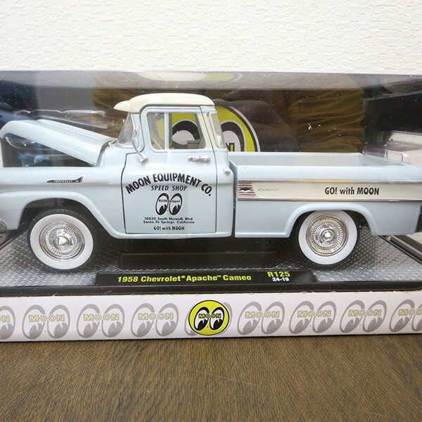 楽天市場】ムーンアイズ ミニカー 1/24 シボレー アパッチ アメ車 M2