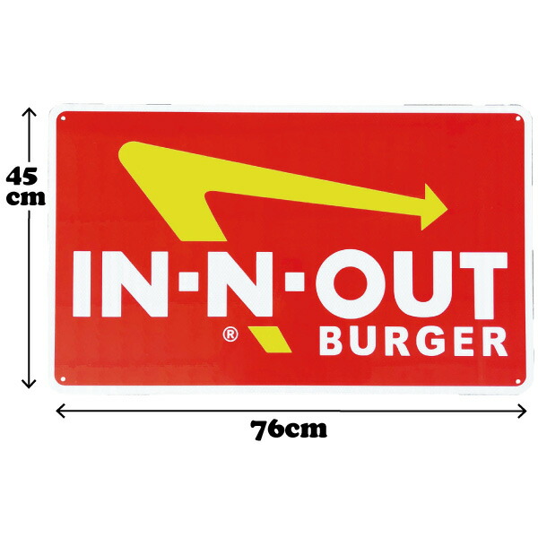 楽天市場】イン・アンド・アウト・バーガー 看板 U.S.A. ファスト
