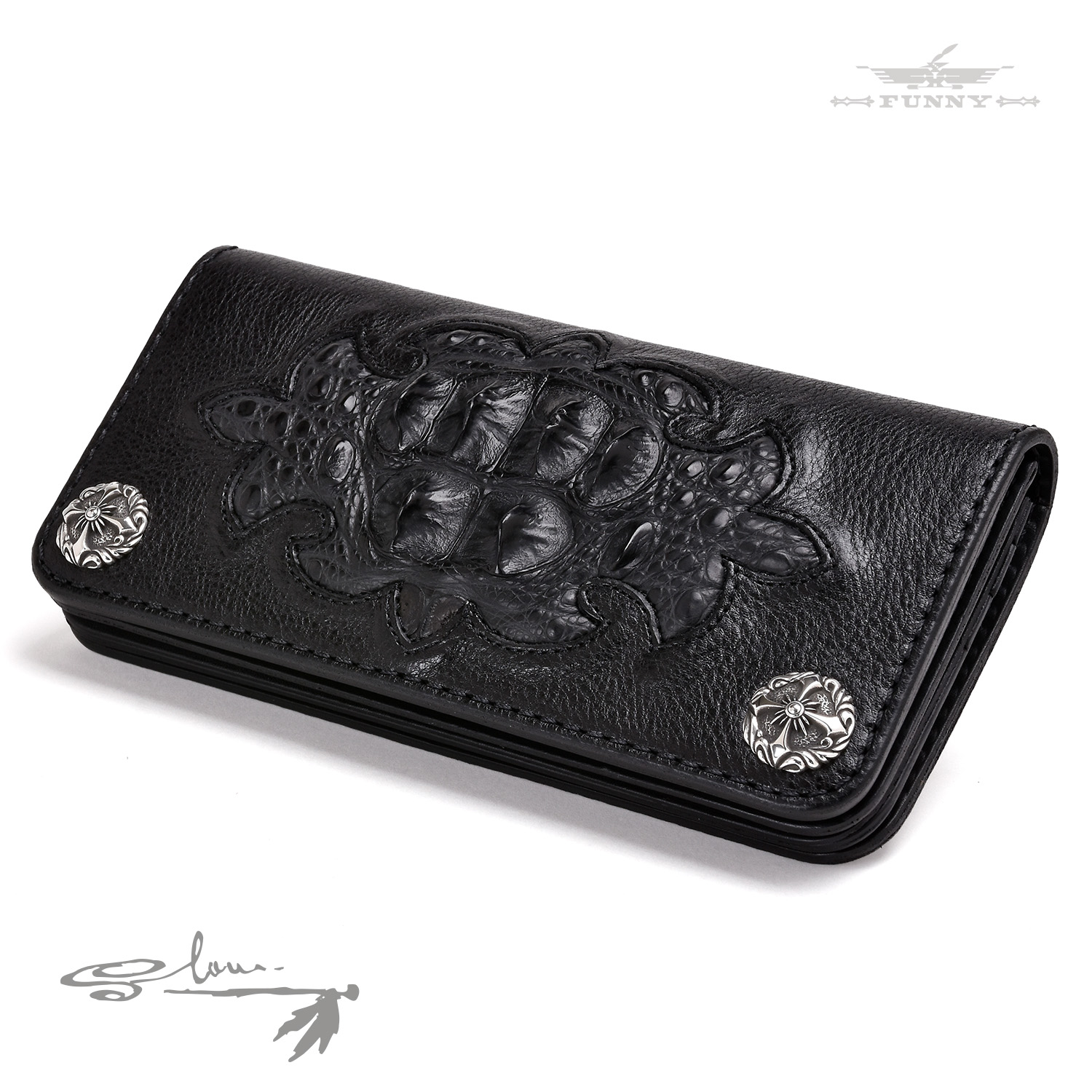 楽天市場】【FUNNY公式ストア】 スロー クラウンウォレット 【ブラック