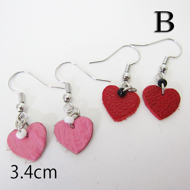 楽天市場】ピアス レザー 本革 ハンドメイド 革作家 工房 軽量