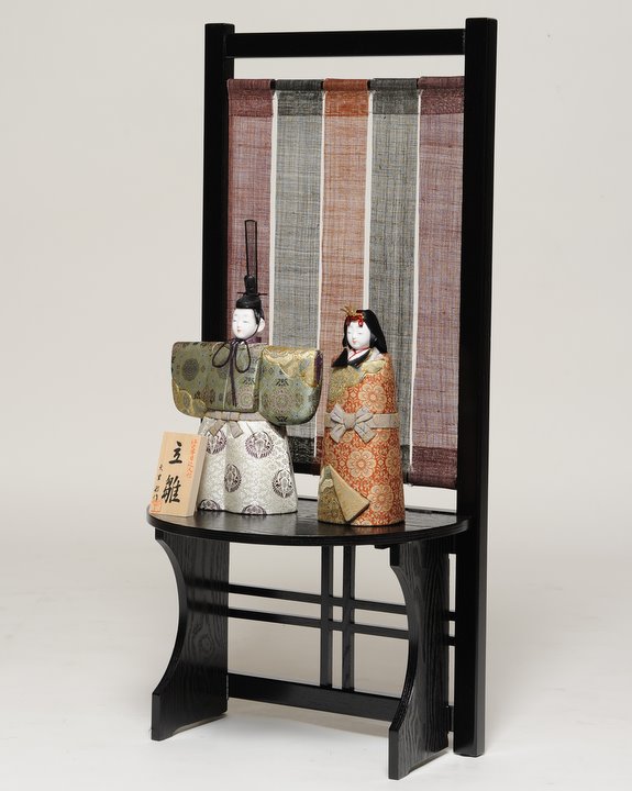 楽天市場】【ひな人形】木目込立雛：大里彩作【雛人形】 : 人形の伏見屋