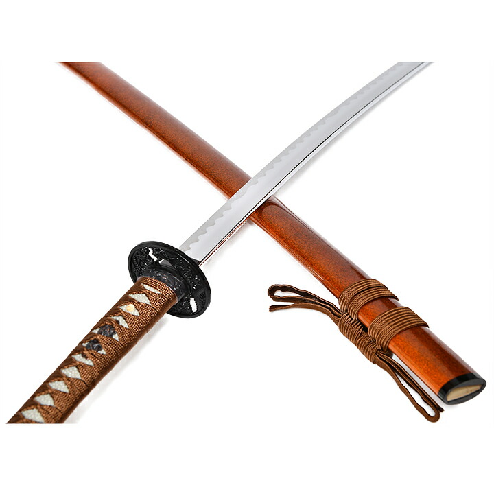 楽天市場】【模造刀】【陣太刀】大小刀金茶鞘 漆黒塗木台刀掛セット