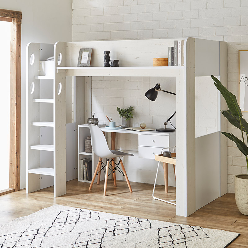 楽天市場】【ポイント5倍☆2/25 12:00〜23:59】 ロフトベッド シングル