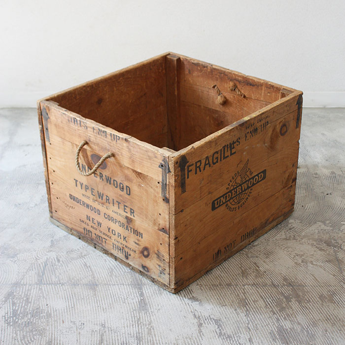 楽天市場】【中古】アンティーク ウッドボックス | 木箱 収納ボックス