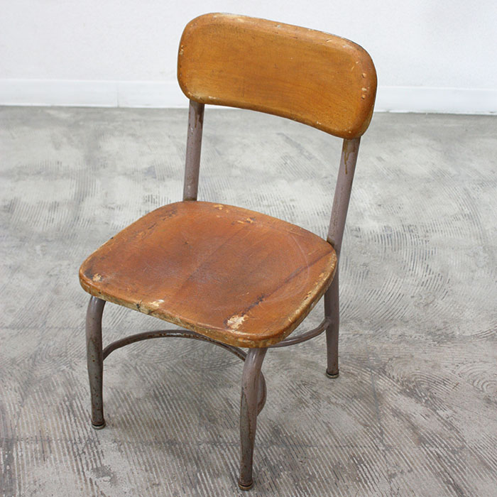 楽天市場】【中古】【送料無料】アンティーク スクールチェア 木製