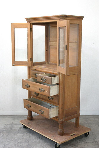 楽天市場】【中古】アンティーク 木製キャビネット アメリカ製