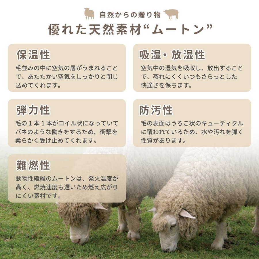 楽天市場】ムートンシーツ （約）140x200cm ダブルサイズ 毛足25mm