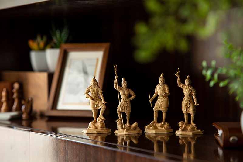 楽天市場】＼お得なクーポン配布中！／ 極小仏 四天王立像 してんのう