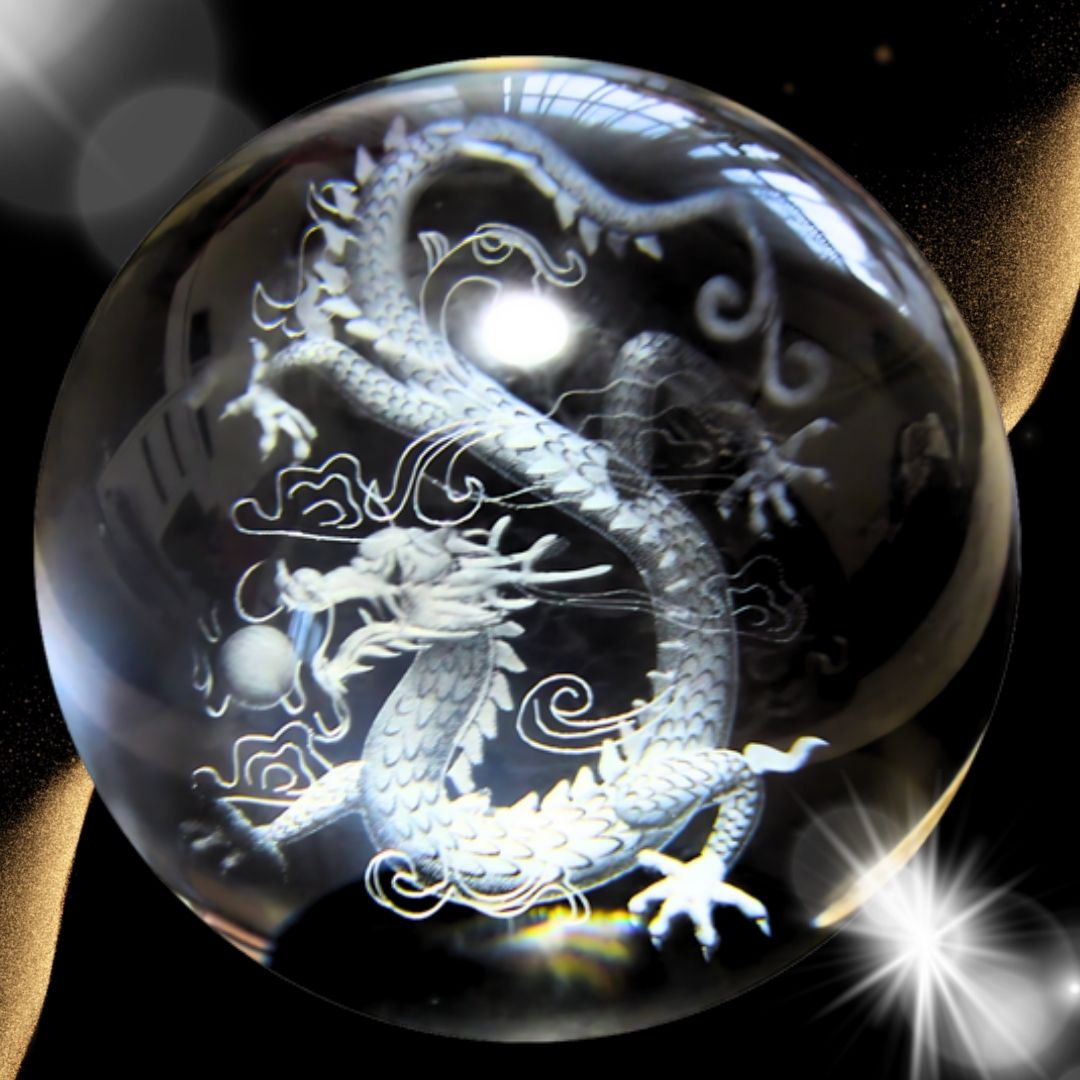 楽天市場】＼ランキング1位12年連続／五本爪 龍 置物 水晶 金運 風水