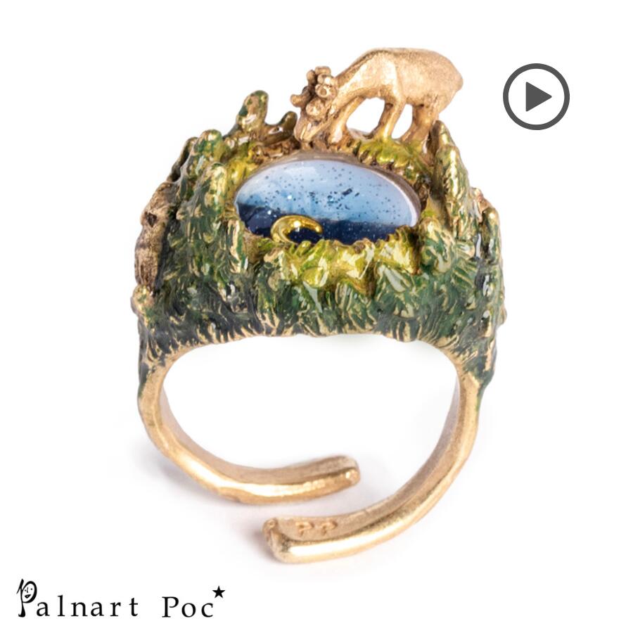 楽天市場】Palnart Poc 月宿る泉 リング/指輪 [日本製] Brough