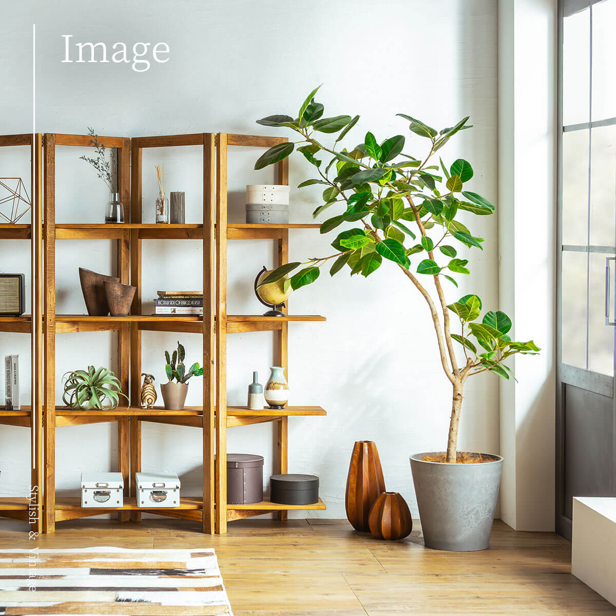 楽天市場】【開梱設置付】オープンラック 木製 無垢 リサイクルパイン