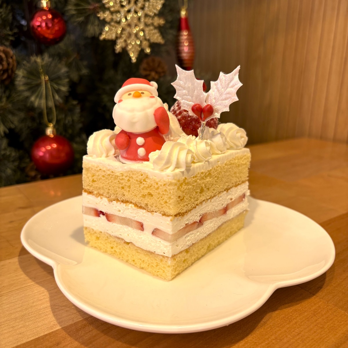 楽天市場】クリスマスケーキ 飾り ハンドメイド オーナメント FX-24 白