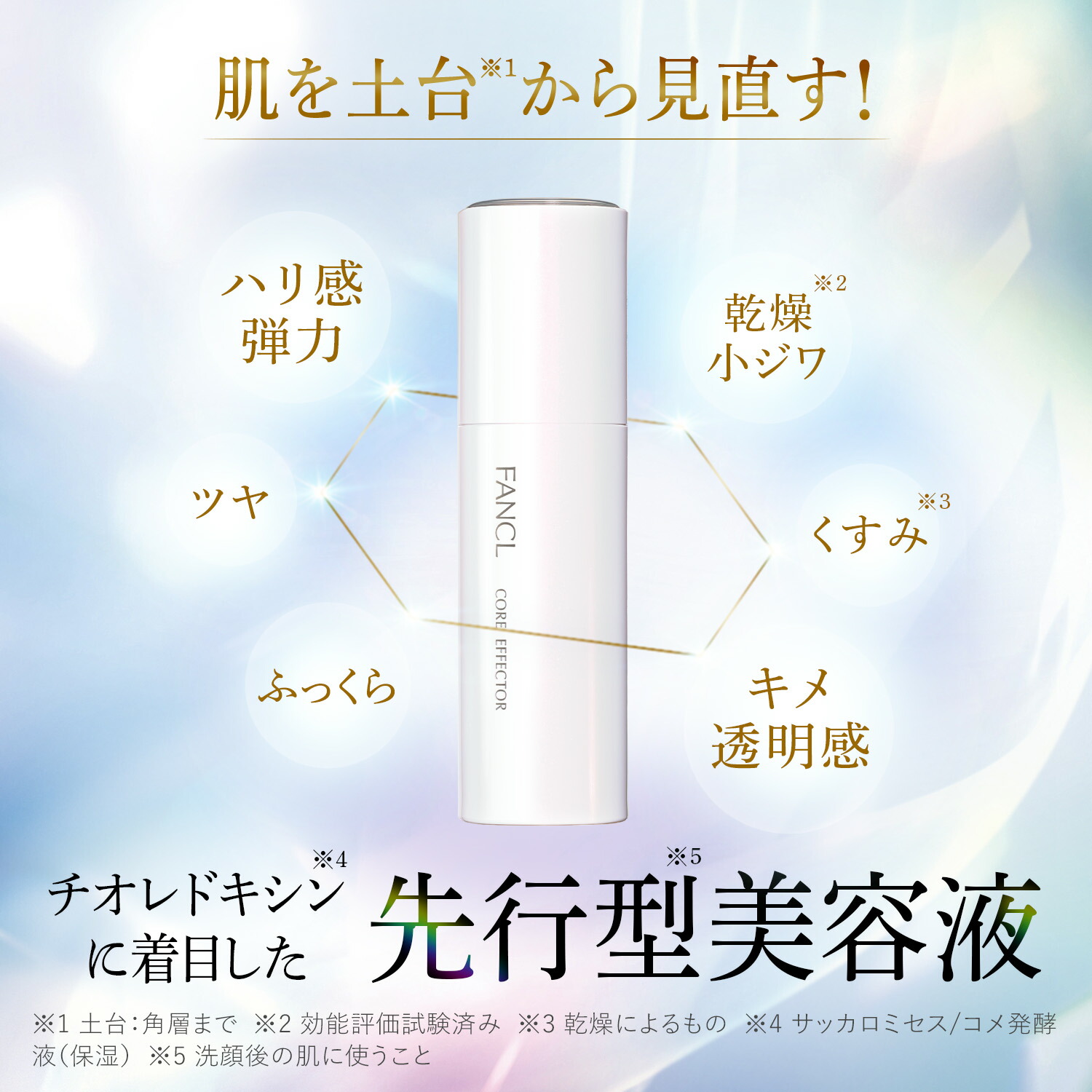 楽天市場】コアエフェクター【ファンケル 公式】 [FANCL 化粧品 美容液