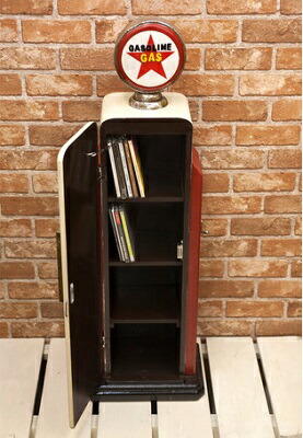 楽天市場】アメリカン雑貨 ガスポンプ CDホルダー インテリア CD 収納