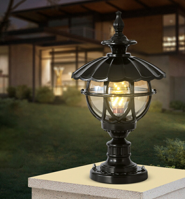 楽天市場】門柱灯 柱上付け照明 屋外照明 ガーデンライト 照明 照明