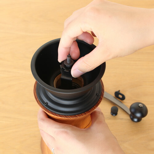 楽天市場】Mokuneji モクネジ 手動 コーヒーミル ケヤキ モクネジ