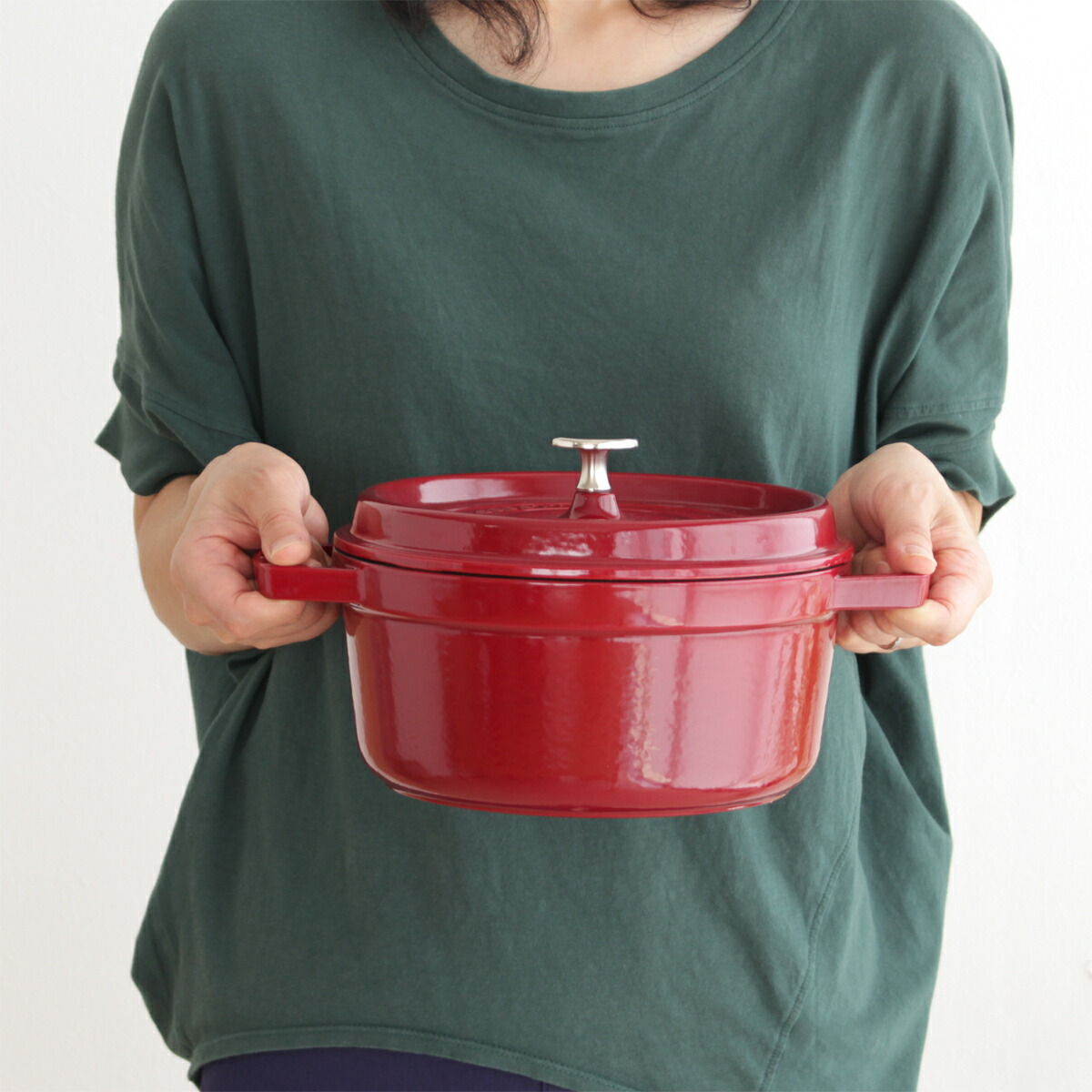 楽天市場】ストウブ 鍋 22cm ピコ・ココット ラウンド ボルドー IH対応