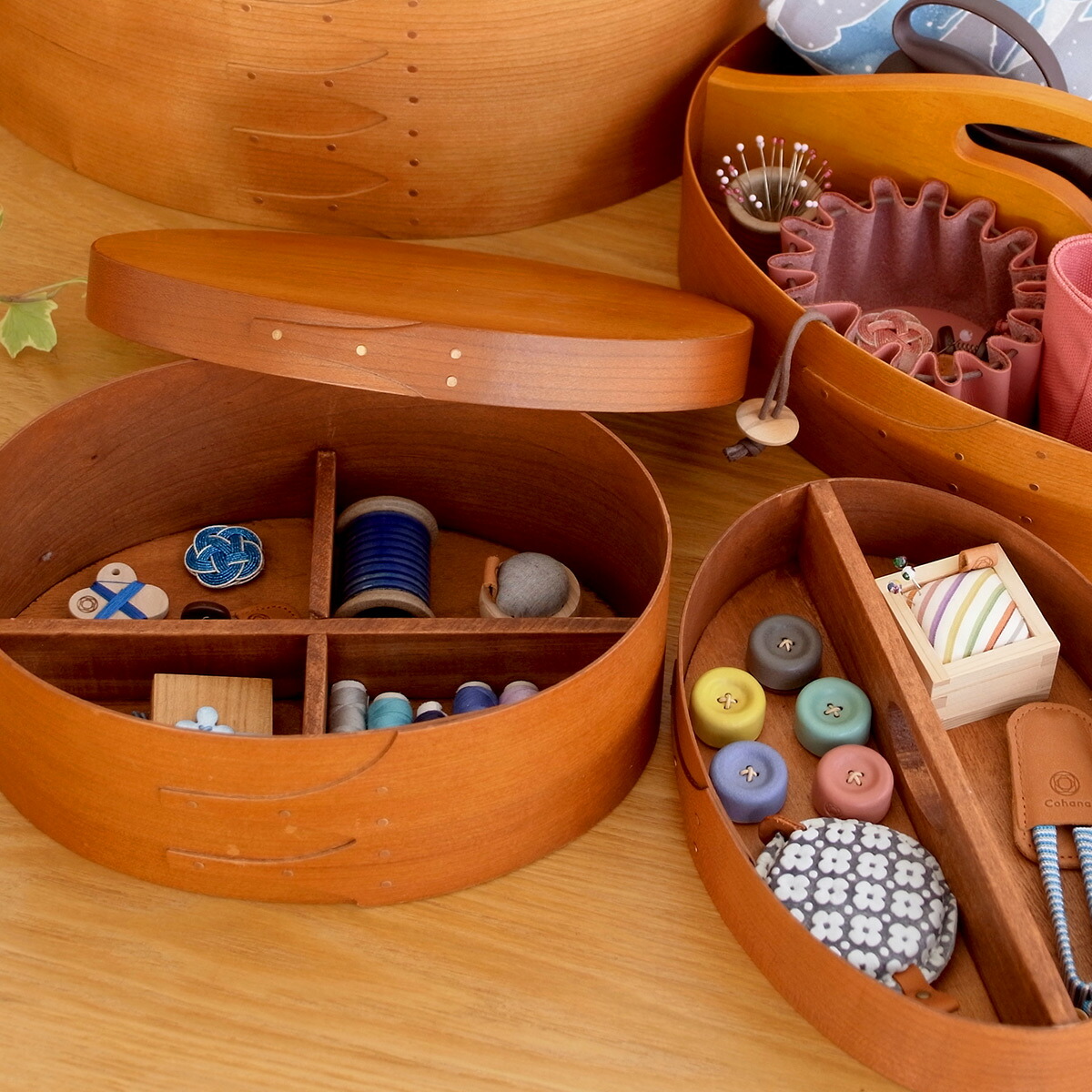 楽天市場】シェーカーボックス ソーイングボックス 裁縫箱 2段 フタ