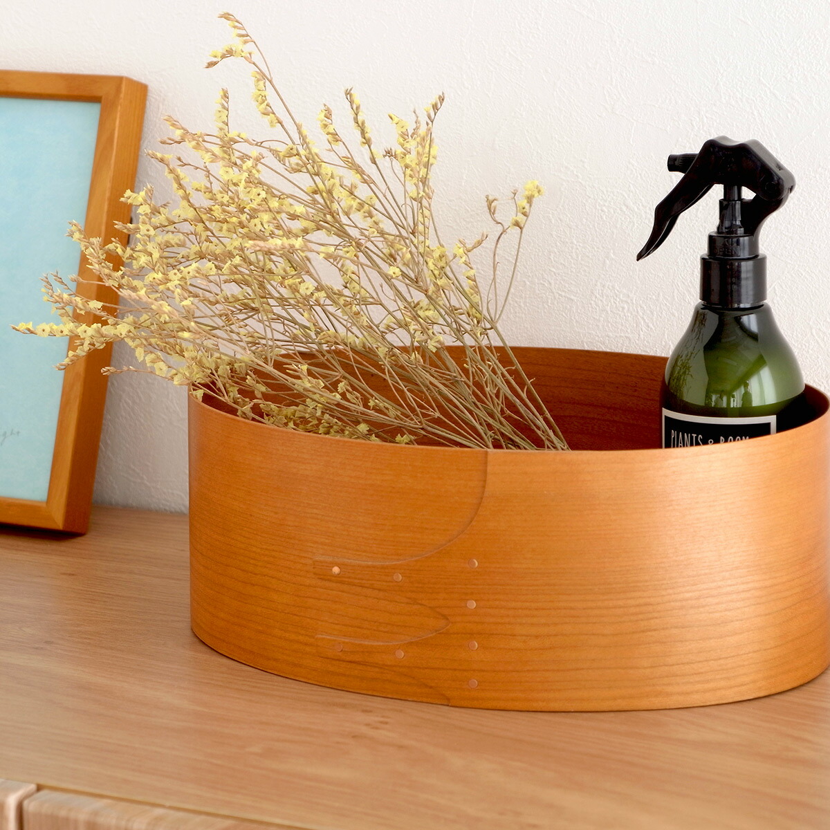 楽天市場】シェーカーボックス Mサイズ オーバルボックス M ナチュラル