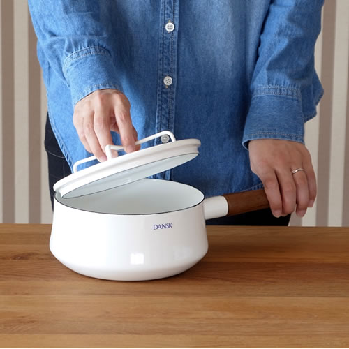 楽天市場】［取扱終了］DANSK ダンスク 琺瑯 片手鍋 18cm コベン