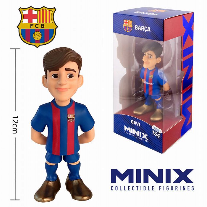 楽天市場】MINIX Figure Football Stars FCバルセロナ ガビ(12cm