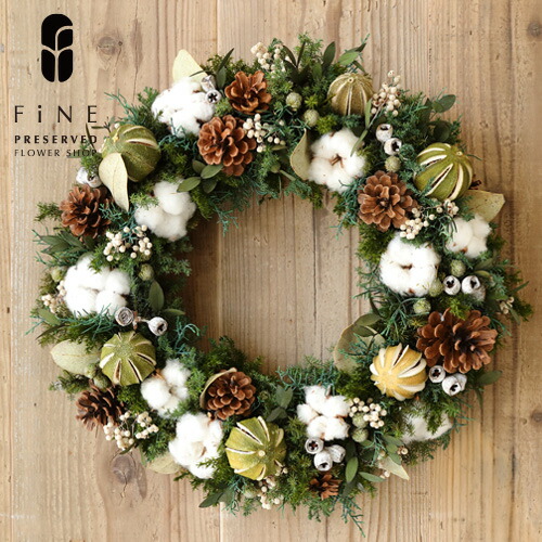 楽天市場】クリスマス リース クリスマスリース 40cm ライムリース