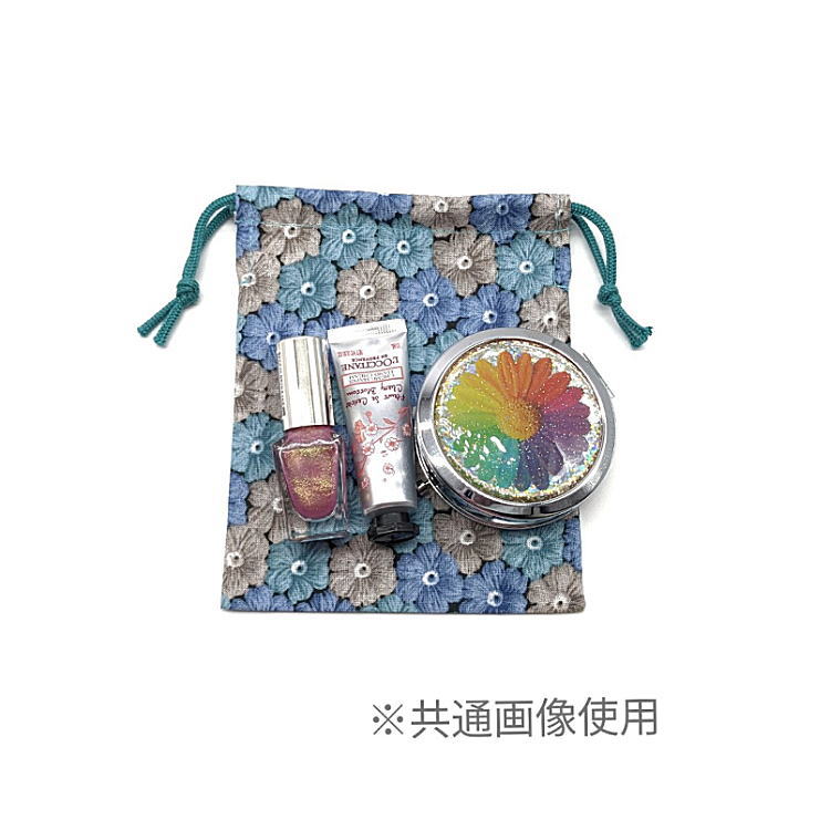 楽天市場】ミニ巾着袋・SS袋(15cm×12cm)【シーサー柄 アイボリー】巾着