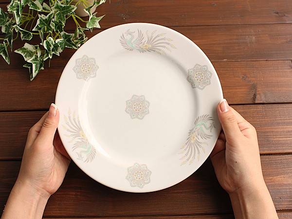 楽天市場】鳳凰23cm丸皿(中華食器 和食器 大皿 お皿 盛皿