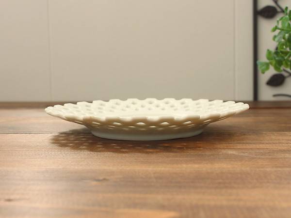 楽天市場】15.7cm透かしプレート(洋食器 プレート お皿 中皿