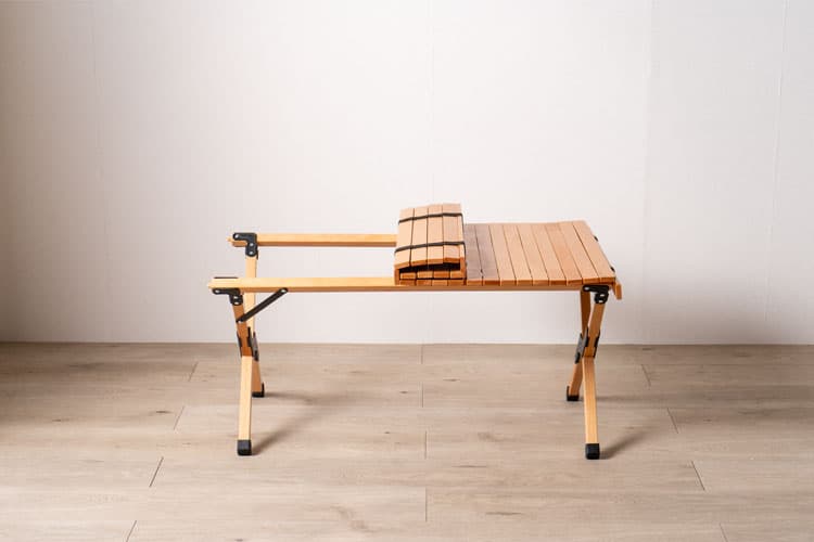 楽天市場】フォールディングウッドテーブル ミディアム ナチュラル