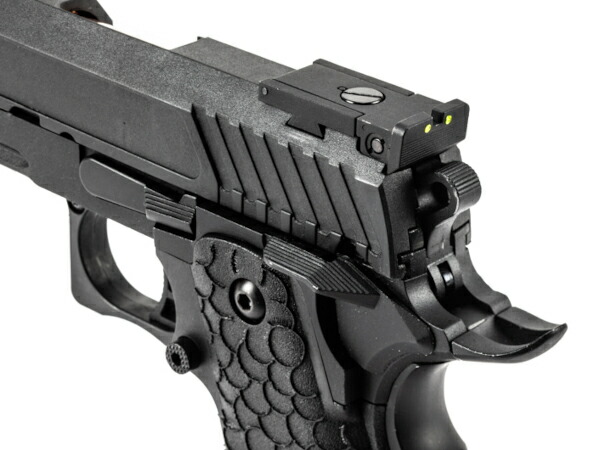 楽天市場】BATON Airsoft BS-COMBAT MASTER Co2ブローバックハンドガン