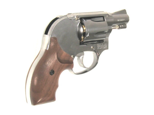 楽天市場】マルシン カート式ガスガン M49ボディガード 木製グリップ