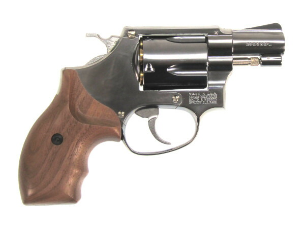 楽天市場】マルシン カート式ガスガン M60 チーフスペシャル 木製