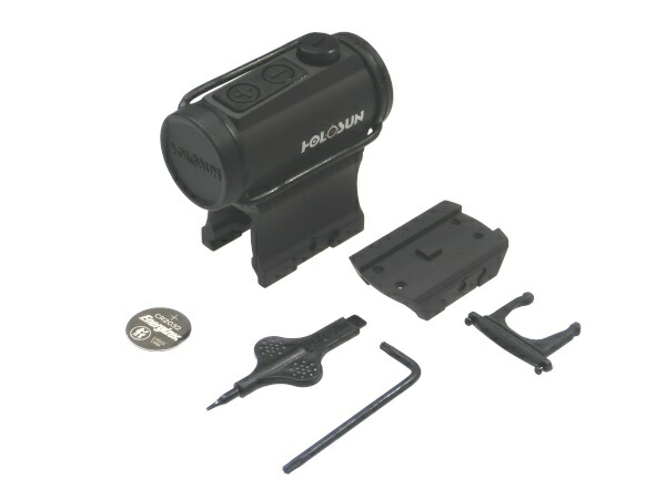 楽天市場】HOLOSUN 実物光学機器 HS403B チューブドットサイト レッド