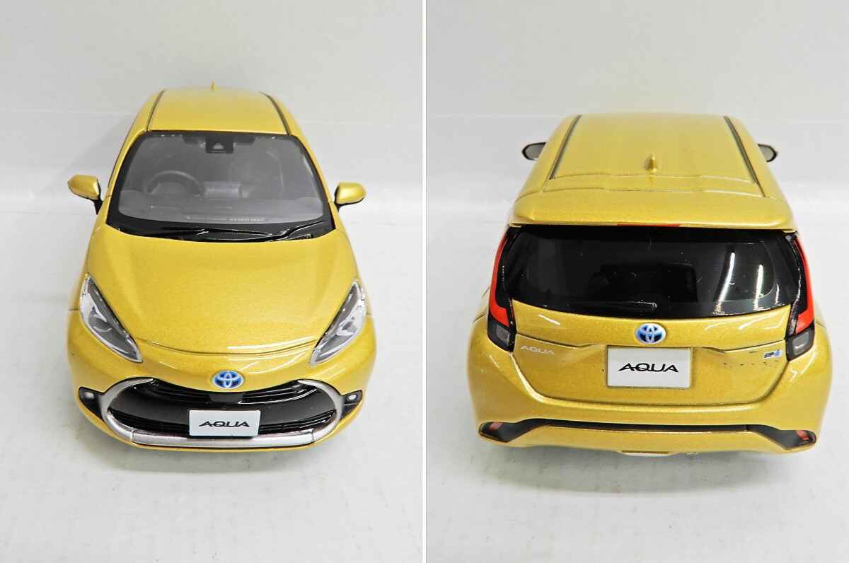 楽天市場】TOYOTA/トヨタ AQUA アクア 1/30 色見本ミニカー カラー