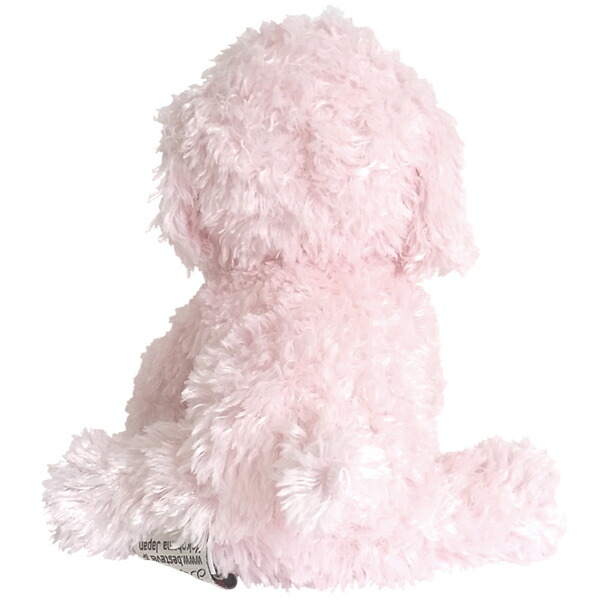 楽天市場】トイプードルのぬいぐるみ プレミアムパピー ピンクプードル