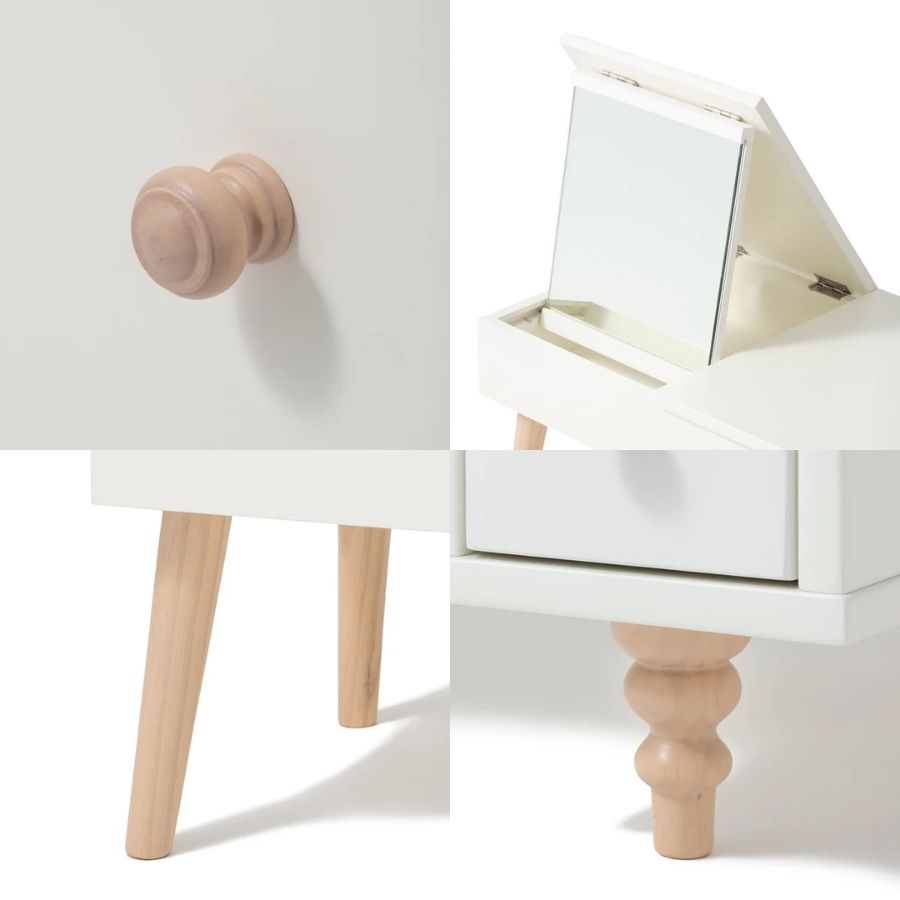 楽天市場】Francfranc フランフラン ラーナ ドレッサーテーブル