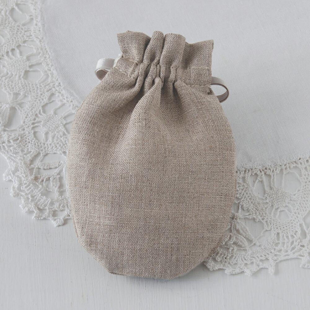 楽天市場】ラベンダー サシェ 巾着 刺繍 2色 / リネン GIORI アロマ